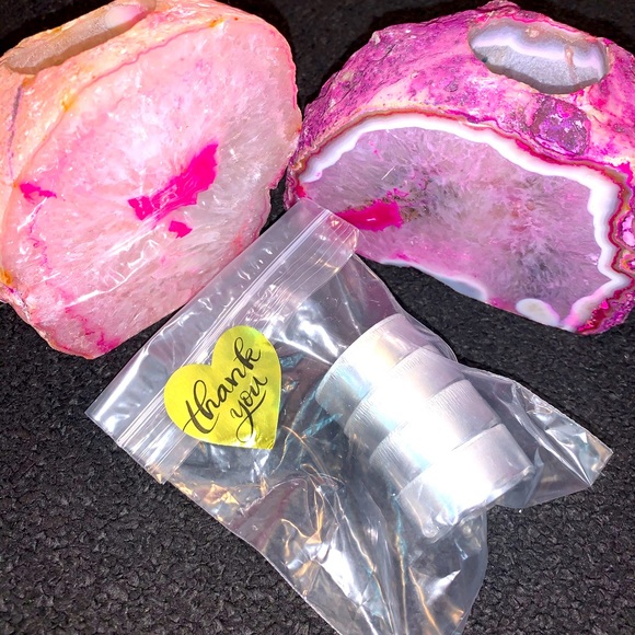 Home Basics Other - Himalayan Salt Candle Holders